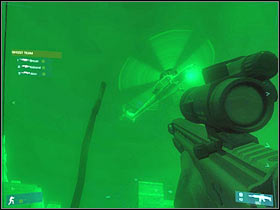 Once you've destroyed the gunship, some new terrorists will probably appear in this area - [Mission 10] Fierce resistance - Objective: Destroy additional scramblers - [Mission 10] Fierce resistance - Ghost Recon: Advanced Warfighter - Game Guide and Walkthrough