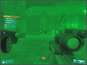 Try moving forward a little - [Mission 10] Fierce resistance - Objective: Find Ontiveros - [Mission 10] Fierce resistance - Ghost Recon: Advanced Warfighter - Game Guide and Walkthrough