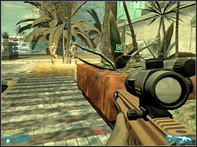 You will probably have some major problems with getting closer to the embassy itself - [Final Mission] NORAD on the line - Objective: Eliminate rebel forces - [Final Mission] NORAD on the line - Ghost Recon: Advanced Warfighter - Game Guide and Walkthrough