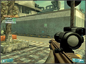 I would recommend ordering your team to stay here - [Final Mission] NORAD on the line - Objective: Eliminate rebel forces - [Final Mission] NORAD on the line - Ghost Recon: Advanced Warfighter - Game Guide and Walkthrough