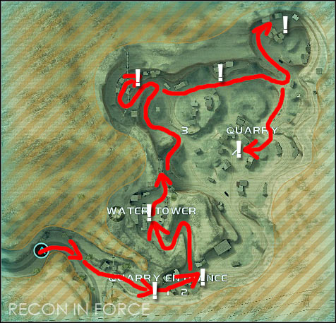 1 - Act 1 / Mission 2 - Recon in Force - Act 1 - Ghost Recon: Advanced Warfighter 2 - Game Guide and Walkthrough