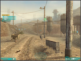 Once you're closer to the extraction zone, you will have to climb up (#1) - Act 1 / Mission 2 - part 3 - Act 1 - Ghost Recon: Advanced Warfighter 2 - Game Guide and Walkthrough