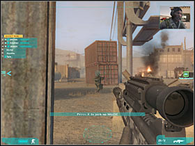 You will have to wait for a new radio transmission - Act 2 / Mission 1 - part 3 - Act 2 - Ghost Recon: Advanced Warfighter 2 - Game Guide and Walkthrough