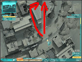 Check the first screen (#1), because that's where you'll have to make a necessary stop - Act 2 / Mission 2 - part 1 - Act 2 - Ghost Recon: Advanced Warfighter 2 - Game Guide and Walkthrough