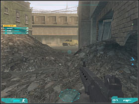 You will have to make sure that the entire squad is following you - Act 2 / Mission 2 - part 1 - Act 2 - Ghost Recon: Advanced Warfighter 2 - Game Guide and Walkthrough