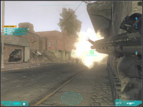 I assume that you have taken care of the first group of rebel soldiers - Act 2 / Mission 2 - part 2 - Act 2 - Ghost Recon: Advanced Warfighter 2 - Game Guide and Walkthrough