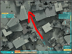 You will have to reach the upper section of this road - Act 2 / Mission 2 - part 2 - Act 2 - Ghost Recon: Advanced Warfighter 2 - Game Guide and Walkthrough