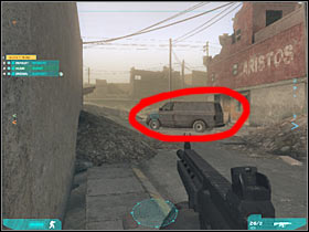 Start moving SLOWLY towards a nearby road - Act 2 / Mission 2 - part 2 - Act 2 - Ghost Recon: Advanced Warfighter 2 - Game Guide and Walkthrough