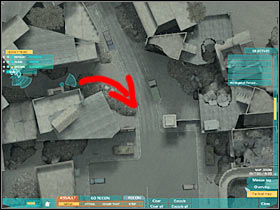 This square is being defended by two heavy machine gun posts - Act 2 / Mission 2 - part 4 - Act 2 - Ghost Recon: Advanced Warfighter 2 - Game Guide and Walkthrough