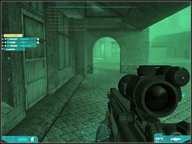 Lean out carefully - Act 2 / Mission 3 - part 3 - Act 2 - Ghost Recon: Advanced Warfighter 2 - Game Guide and Walkthrough