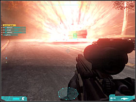 2) Cover emergency extraction - Act 2 / Mission 3 - part 3 - Act 2 - Ghost Recon: Advanced Warfighter 2 - Game Guide and Walkthrough