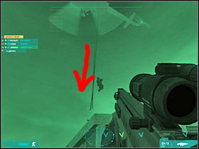 You will have to be careful, because a small group of rebel soldiers may appear in the eastern side of the square (#1) - Act 2 / Mission 3 - part 3 - Act 2 - Ghost Recon: Advanced Warfighter 2 - Game Guide and Walkthrough