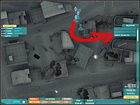 Take a closer look at the first screen (#1), because that's where you'll probably encounter your first opponent (#1) - Act 2 / Mission 3 - part 4 - Act 2 - Ghost Recon: Advanced Warfighter 2 - Game Guide and Walkthrough
