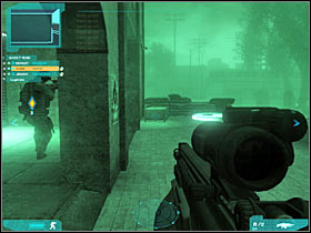 The final group should be hiding BENEATH your current position (#1) - Act 2 / Mission 3 - part 4 - Act 2 - Ghost Recon: Advanced Warfighter 2 - Game Guide and Walkthrough