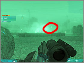 Once you've taken out each sniper, you will have a few seconds to deal with the remaining enemy soldiers (#1) - Act 2 / Mission 3 - part 5 - Act 2 - Ghost Recon: Advanced Warfighter 2 - Game Guide and Walkthrough