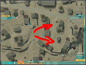 Now you will have to start moving towards a nearby road - Act 2 / Mission 4 - part 1 - Act 2 - Ghost Recon: Advanced Warfighter 2 - Game Guide and Walkthrough