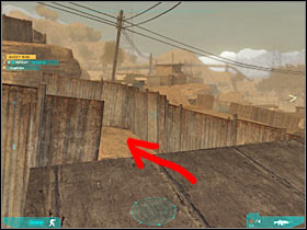 Now you will have to lean out very carefully (#1) - Act 2 / Mission 4 - part 3 - Act 2 - Ghost Recon: Advanced Warfighter 2 - Game Guide and Walkthrough