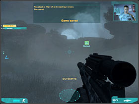 Start off by moving towards the hacienda - Act 2 / Mission 1 - part 1 - Act 2 - Ghost Recon: Advanced Warfighter 2 - Game Guide and Walkthrough