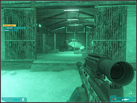 Obviously you will have to approach the partially destroyed helicopter (#1) - Act 2 / Mission 1 - part 2 - Act 2 - Ghost Recon: Advanced Warfighter 2 - Game Guide and Walkthrough