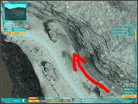 Killing the soldiers from a smaller distance should be much easier (#1), however you will have to be very careful in order to avoid sustaining any injuries - Act 3 / Mission 2 - part 1 - Act 3 - Ghost Recon: Advanced Warfighter 2 - Game Guide and Walkthrough