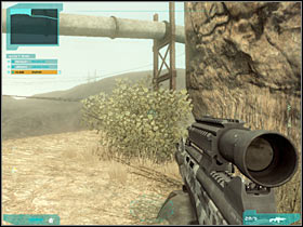 The first enemy soldier should be standing to your right (#1) - Act 3 / Mission 2 - part 1 - Act 3 - Ghost Recon: Advanced Warfighter 2 - Game Guide and Walkthrough