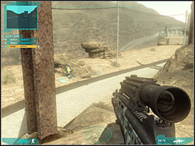 Now you should consider moving to your left - Act 3 / Mission 2 - part 1 - Act 3 - Ghost Recon: Advanced Warfighter 2 - Game Guide and Walkthrough