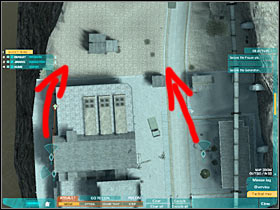 There are some new buildings to the north - Act 3 / Mission 2 - part 2 - Act 3 - Ghost Recon: Advanced Warfighter 2 - Game Guide and Walkthrough