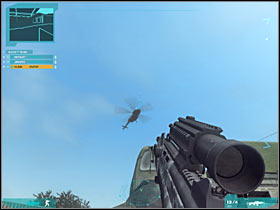 Make sure that you're standing behind the wall of the nearest building - Act 3 / Mission 2 - part 3 - Act 3 - Ghost Recon: Advanced Warfighter 2 - Game Guide and Walkthrough