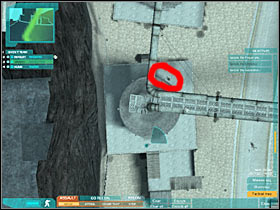 I would recommend that you order your sniper unit to move forward a little - Act 3 / Mission 2 - part 3 - Act 3 - Ghost Recon: Advanced Warfighter 2 - Game Guide and Walkthrough