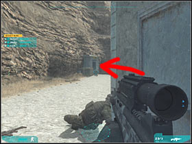 I wouldn't try any experiments here, so you should head on towards the main entrance to the power plant (#1) - Act 3 / Mission 2 - part 4 - Act 3 - Ghost Recon: Advanced Warfighter 2 - Game Guide and Walkthrough