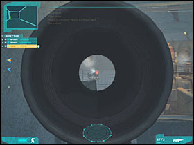 Move back to a safe distance (corridor), because one of the enemy soldiers will probably try to reach you - Act 3 / Mission 2 - part 4 - Act 3 - Ghost Recon: Advanced Warfighter 2 - Game Guide and Walkthrough