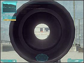 Check the first screen (#1), because that's where you should be standing at the moment - Act 3 / Mission 2 - part 4 - Act 3 - Ghost Recon: Advanced Warfighter 2 - Game Guide and Walkthrough