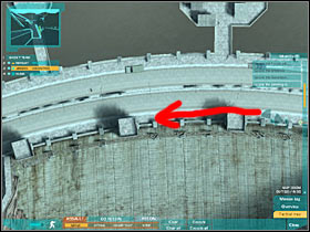 You should be able to notice two enemy units in the distance (#1) - Act 3 / Mission 2 - part 5 - Act 3 - Ghost Recon: Advanced Warfighter 2 - Game Guide and Walkthrough
