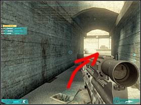 Be careful, because one of the enemy soldiers may be hiding just around the corner - Act 3 / Mission 2 - part 6 - Act 3 - Ghost Recon: Advanced Warfighter 2 - Game Guide and Walkthrough