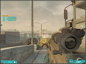 You would have to choose a very similar approach with the third gunner - Act 3 / Final - part 1 - Act 3 - Ghost Recon: Advanced Warfighter 2 - Game Guide and Walkthrough