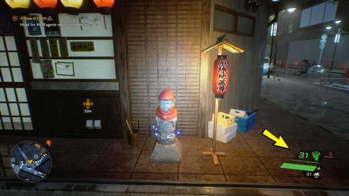 Praying to Jizo statues enhances your weaving capabilities - Ghostwire Tokyo: Jizo Statues - what are they? - FAQ - Ghostwire Tokyo Guide