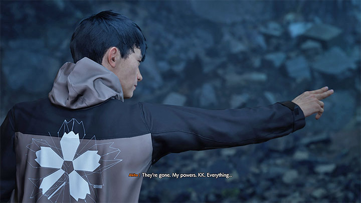 As you may have noticed, the characters have been temporarily disconnected - Ghostwire Tokyo: The Buried Life - walkthrough - Chapter 2: Trouble - Ghostwire Tokyo Guide