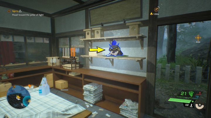 The relic is in one of Kirigaoka shrine's buildings - Ghostwire Tokyo: Relics Northern Tokyo - list - Relics - Ghostwire Tokyo Guide