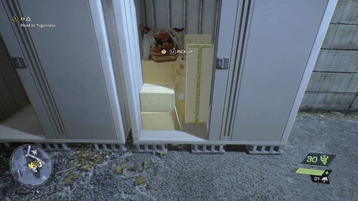 The relic can be found in the white cabinet next to KK's hideout - Ghostwire Tokyo: Relics, Central Tokyo - list of all - Relics - Ghostwire Tokyo Guide