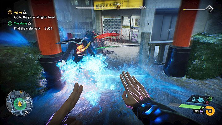 In Ghostwire Tokyo, you can rely on the three main weavings, the 3 elements - Ghostwire Tokyo: Beginners Guide - Basics - Ghostwire Tokyo Guide