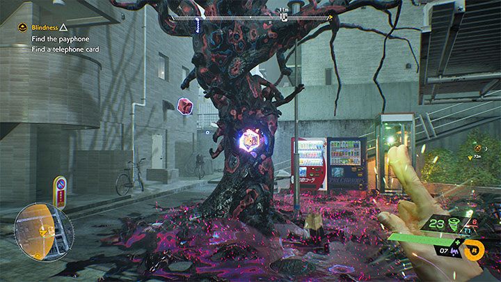 You will receive two new mission objectives - Ghostwire Tokyo: Blindness - walkthrough - Chapter 3: Connection - Ghostwire Tokyo Guide