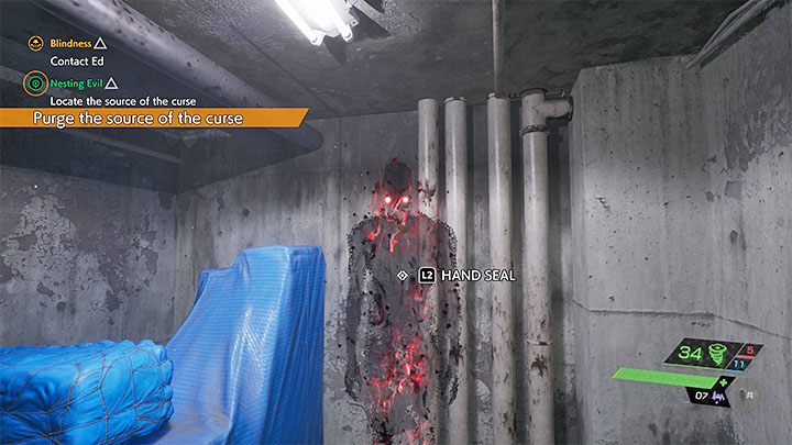 After winning the battle, use the passage leading to another staircase - Ghostwire Tokyo: Nesting Evil - walkthrough - Quests available from chapter 3 - Ghostwire Tokyo Guide