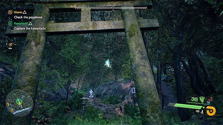 Your objective is locating and catching the weasel-like yokai - Ghostwire Tokyo: Kamaitachi - walkthrough - Quests available from chapter 4 - Ghostwire Tokyo Guide