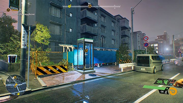 You must reach the specific payphone located at the southern edge of the forest - Ghostwire Tokyo: Giants - walkthrough - Chapter 4: Contortion - Ghostwire Tokyo Guide
