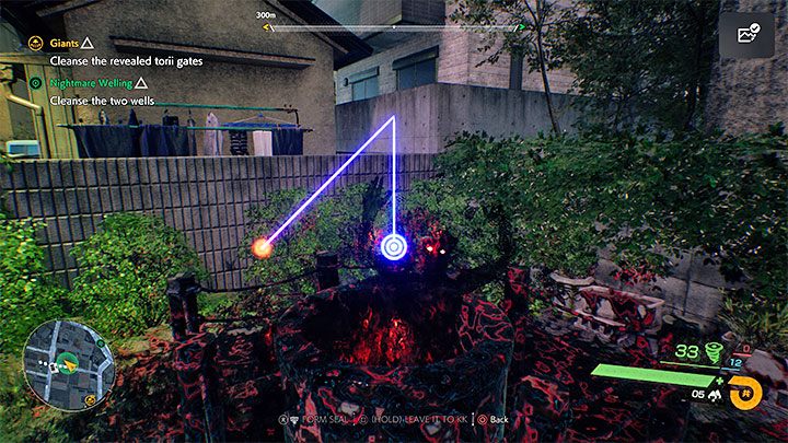 To cleanse the well you must remove a hand seal by completing the already known mini-game - Ghostwire Tokyo: Nightmare Welling - walkthrough - Quests available from chapter 4 - Ghostwire Tokyo Guide