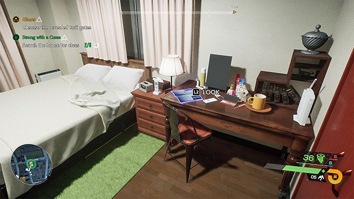 The final, third clue is in the bedroom - Ghostwire Tokyo: Strung with a Curse - walkthrough - Quests available from chapter 4 - Ghostwire Tokyo Guide
