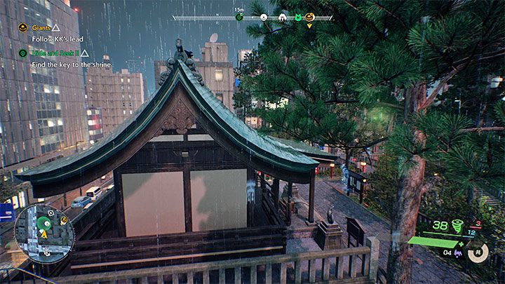 The game will mark a new explorable area - Ghostwire Tokyo: Hide and Seek 2 - walkthrough - Quests available from chapter 4 - Ghostwire Tokyo Guide