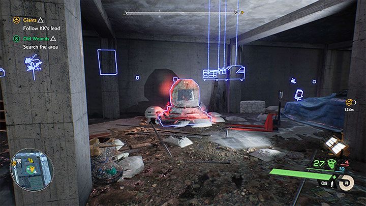 The game should mark the construction site area on your map with a green circle - Ghostwire Tokyo: Old Wounds - walkthrough - Quests available from chapter 4 - Ghostwire Tokyo Guide