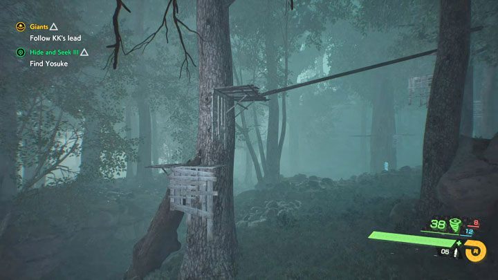 Once again climb up and glide again from the place pictured above - Ghostwire Tokyo: Hide and Seek 3 - walkthrough - Quests available from chapter 4 - Ghostwire Tokyo Guide