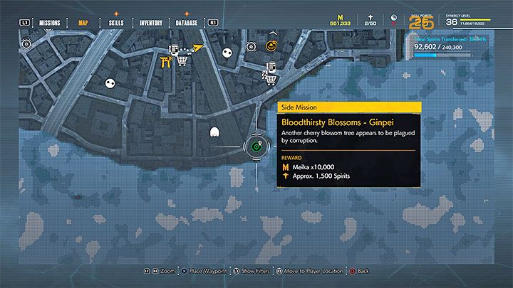 This quest should appear on the world map after completing the previous mission from this questline - Bloodthirsty Blossoms: Mitake - Ghostwire Tokyo: Bloodthirsty Blossoms: Ginpei - walkthrough - Quests available from chapter 4 - Ghostwire Tokyo Guide